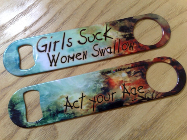 Girls Suck, Women Swallow  - Bar Blades