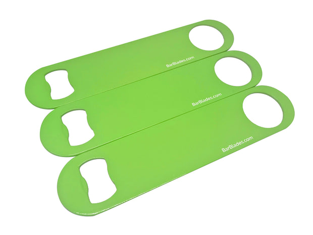 Green Triple Blade Custom Set - Bar Blades