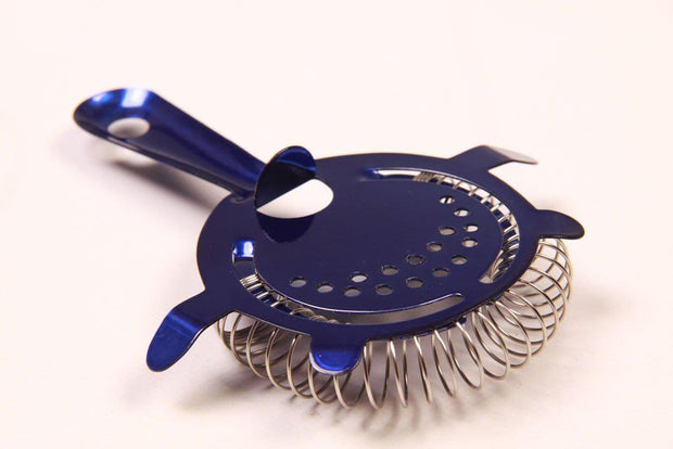 Electric Blue 4 Prong Strainer  - Bar Blades