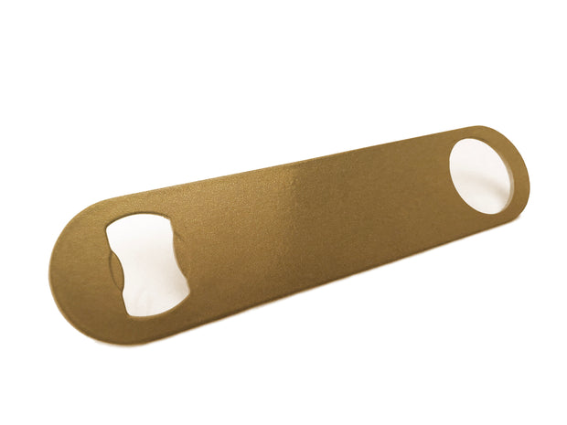 Gold Metallic Bar Blade