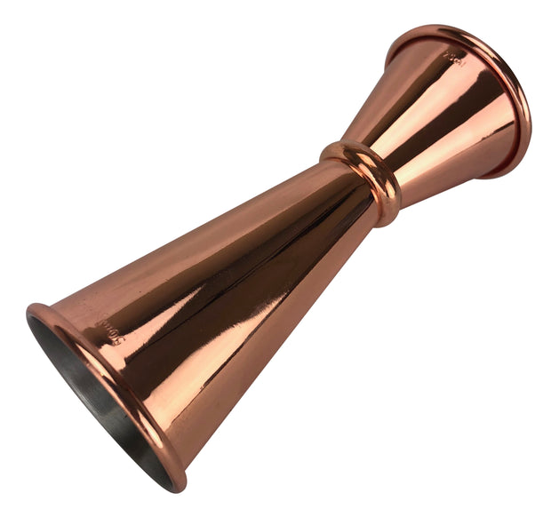 Japanese Double Jigger, Spirit Measure, Copper 25/50ml - Bar Blades