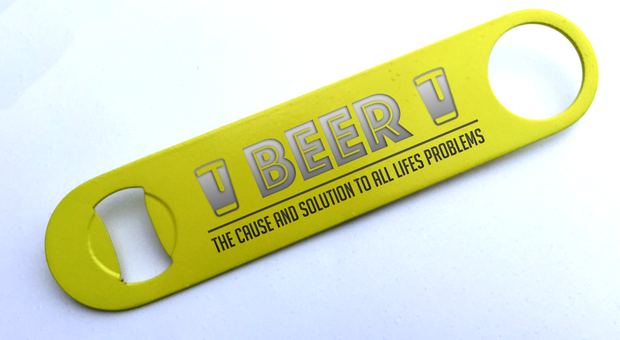 Beer, Life's Problem and Solution! - Bar Blades